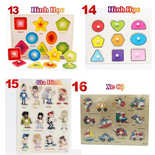 Bộ 5 Bảng Núm Gỗ Loại 22x30 Cm Hàng Chuẩn Đẹp