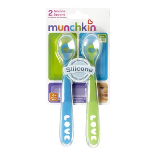 Thìa mềm silicon Munchkin
