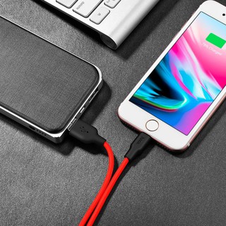 Cáp sạc Iphone Hoco X21- Đốt không cháy