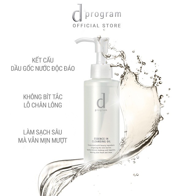 Dầu Tẩy Trang Dưỡng Da Essence Cleansing Oil D Program 120ml - Khongcoson