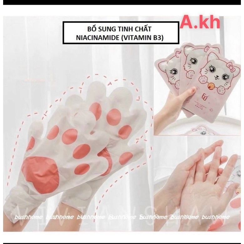 Mặt nạ dưỡng da tay da chân dưỡng ẩm giảm nếp nhăn giúp đôi tay mềm mại và đàn hồi