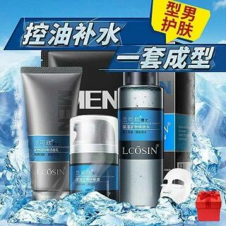 Bộ chăm sóc da cho nam Lcosin
