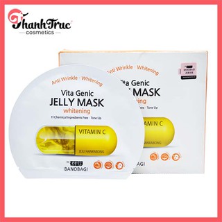 COMBO 10 MIẾNG MẶT NẠ THUỐC BANOBAGI VITA GENIC JELLY MASK WHITENING