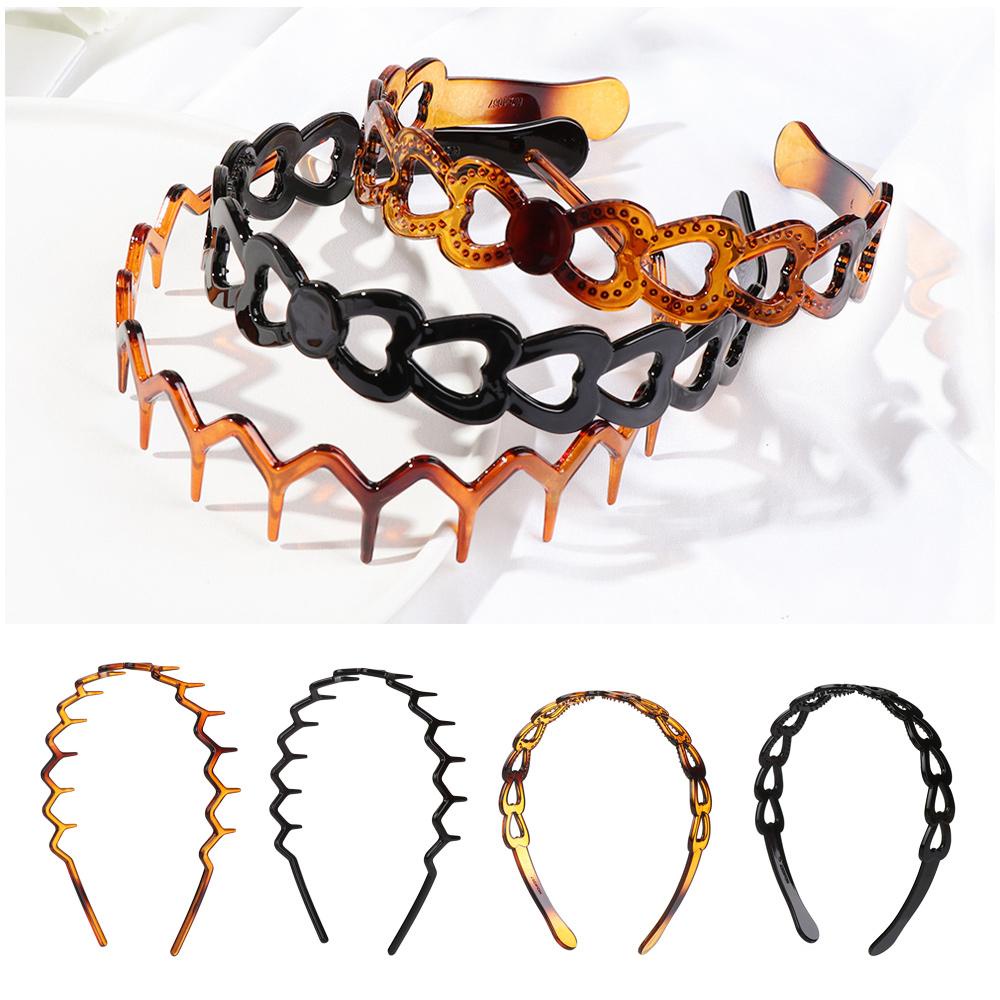 Băng Đô Cài Tóc Họa Tiết Gợn Sóng Thời Trang Mùa Hè Cho Nam Và Nữ