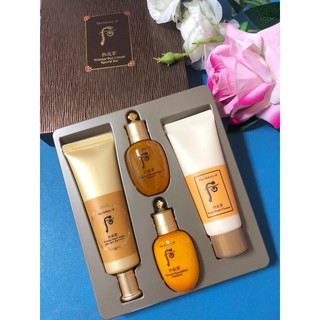 Kem chống nắng chống nhăn Whoo (Wrinkle Sun Cream  special set) 4 sp