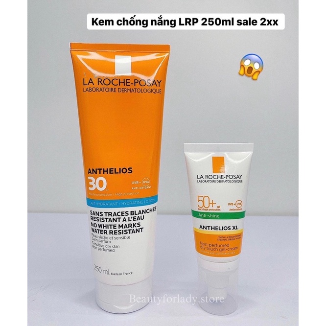 KEM CHỐNG NẮNG LAROCHE POSAY ANTHELIOS XL SPF 30 TUÝP 250ML