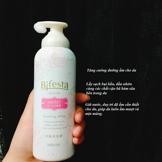 Sữa Rửa Mặt Tạo Bọt Carbonate Bifesta