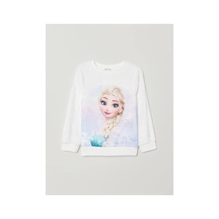Giá tốt - Áo nỉ da cá Elsa bé gái- Hàng Xuất Dư Lẻ Size - SHOP NHÀ CỦA POOH