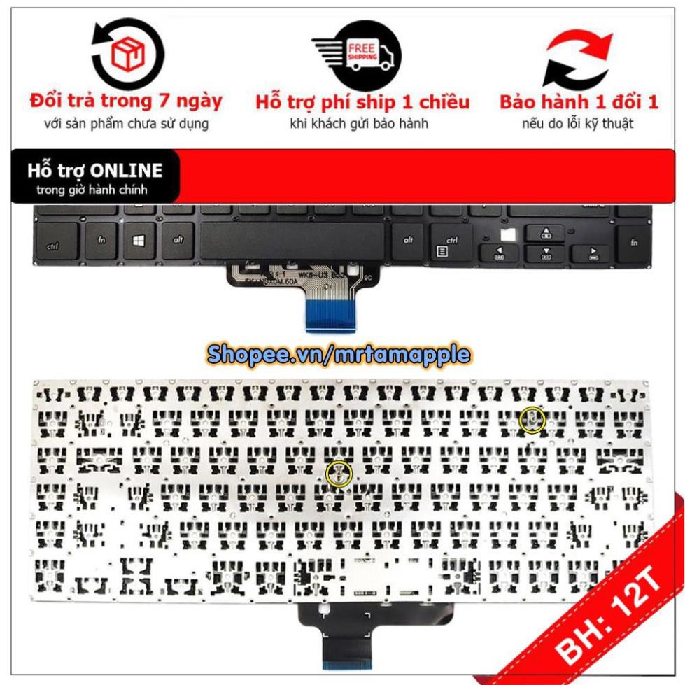 BH12TH] (KEYBOARD) BÀN PHÍM LAPTOP ASUS S510 dùng cho VivoBook S15 A510 A510U S510U S510UA S510UR S510UN S510UQ X510UA