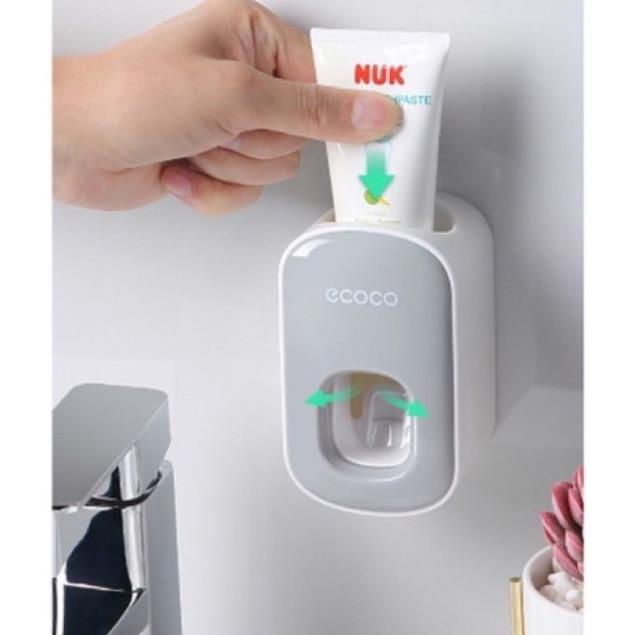 Hộp nhả kem đánh răng ECOCO dán tường cao cấp ( tuyển khách sỉ)