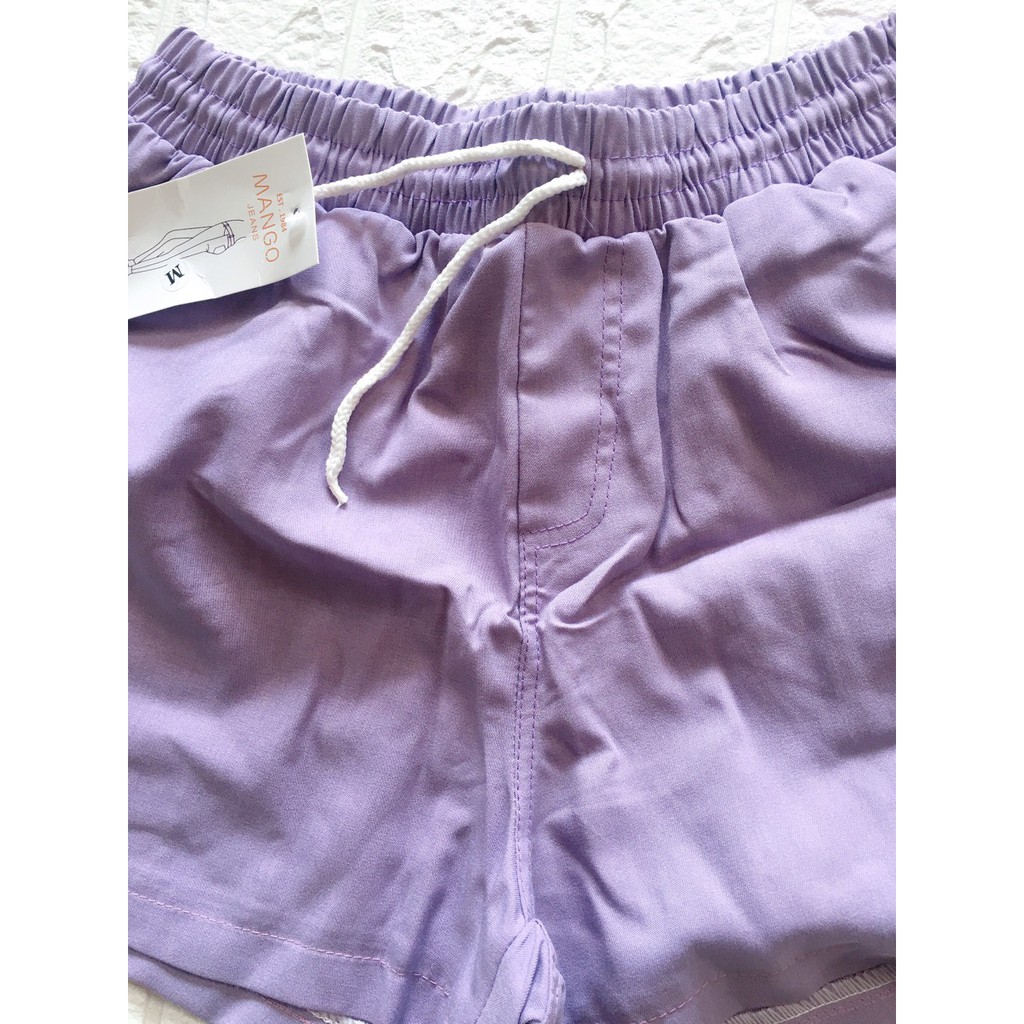 [Mã FAMAYWA giảm 10K đơn 50K] quần sooc đùi nữ chất bò giấy | BigBuy360 - bigbuy360.vn