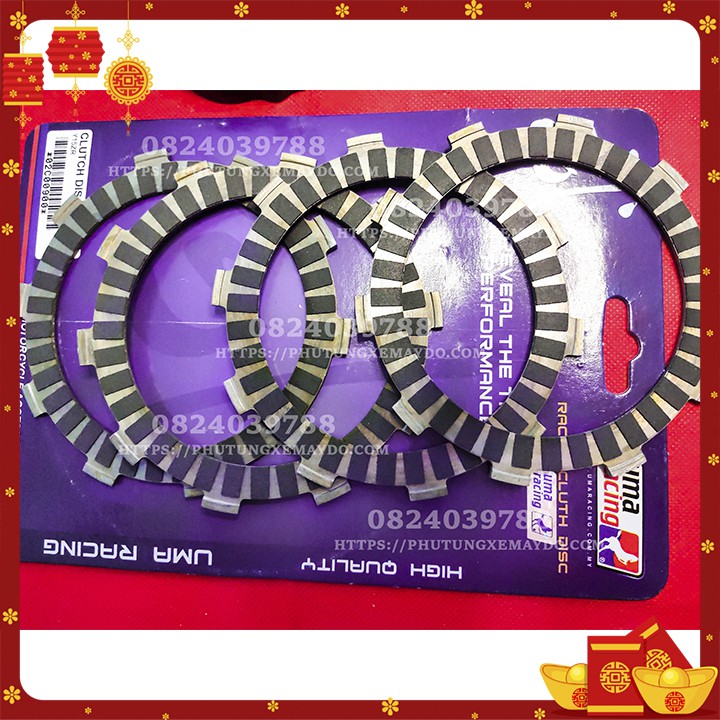 BỘ BỐ NỒI UMA VÀ LÁ SẮT LỐC CÔN TRỰC TIẾP CHO EXCITER 150