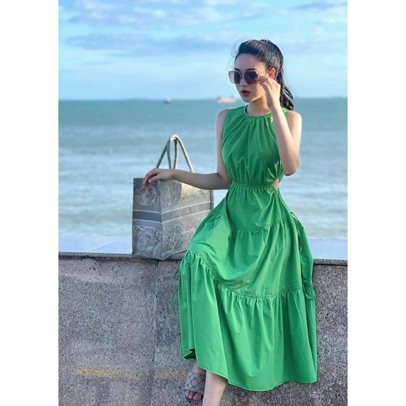 Váy 3  tầng nhún eo