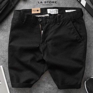 Quần Short kaki nam Pull & Bear 2 màu TRẮNG và ĐEN