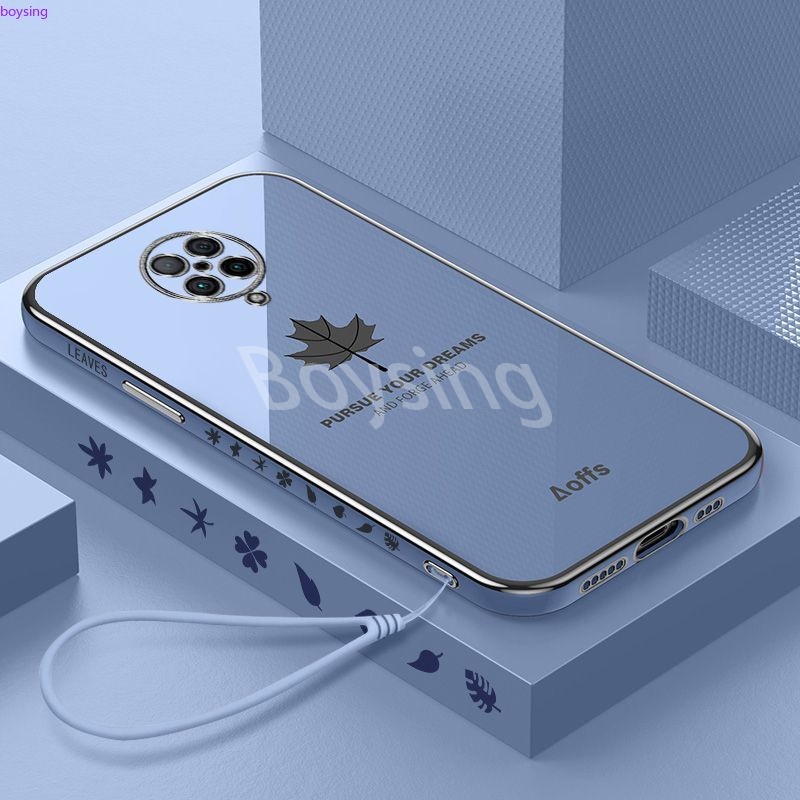 Ốp Lưng Lá Phong Cho Redmi K20 K30 K30S K40 K50 Pro