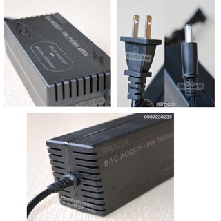 Sạc pin sắt LifePO4 4S 14.6V 4A tự ngắt có đèn hiển thị