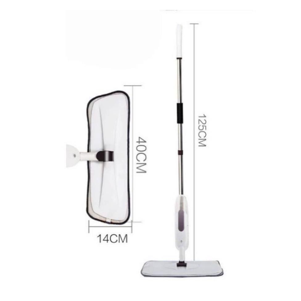 Cây chổi lau nhà kèm bình xịt nước lau sàn phun sương Aurora xoay 360 độ ( tuyển khách sỉ)