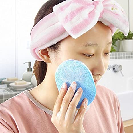 [Hàng mới về] Mút rửa mặt màu sắc ngẫu nhiên độc đáo