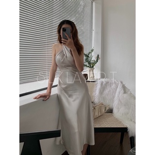 ĐẦM LỤA CỔ YẾM LALADY by SILK LAYER T.