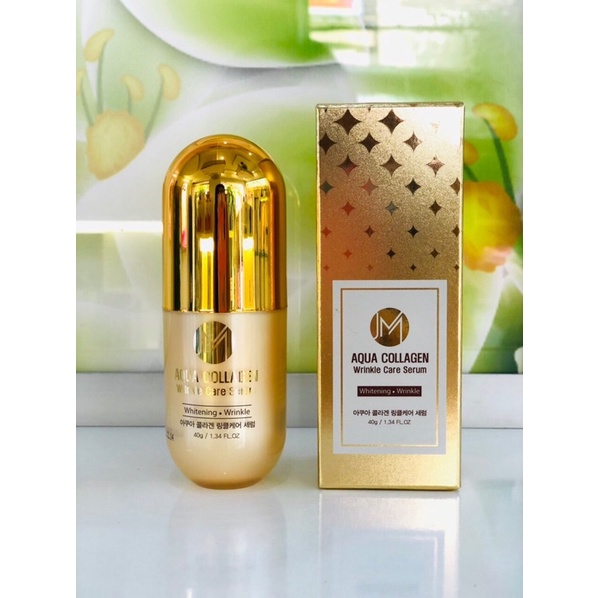 15. SERUM COLLAGEN HÀN QUỐC JM AQUA COLLAGEN WRINKLE CARE SERUM 40G