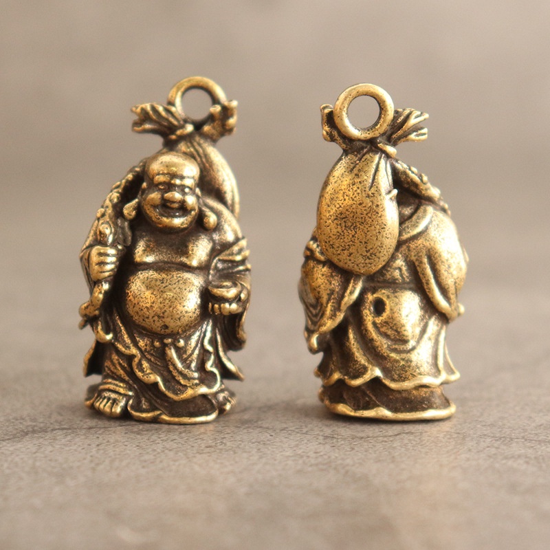 Mặt dây chuyền hình phật bằng đồng thau 18 kiểu cổ xưa