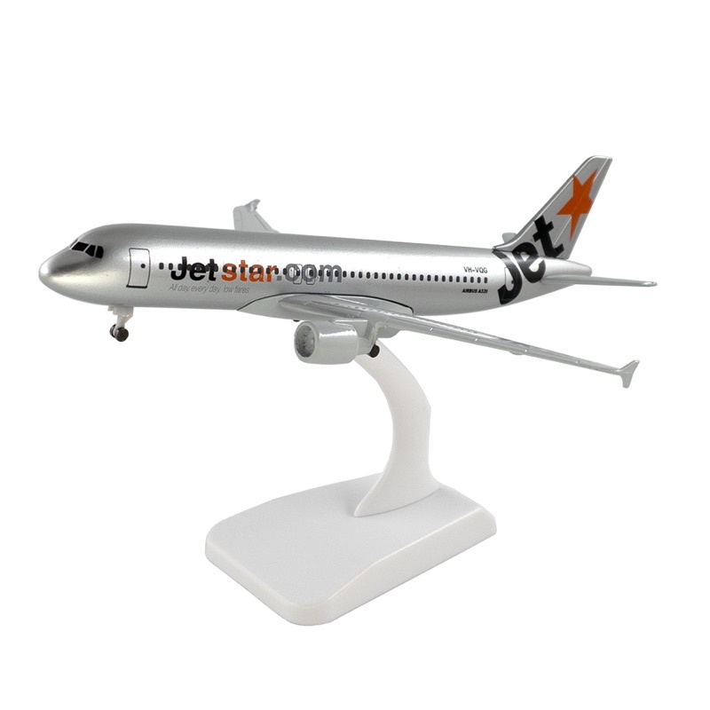 Mô Hình Máy Bay Boeing 20cm Full box Kèm Chân Đế Jetstar VN Cathay Singapore Thái Japan