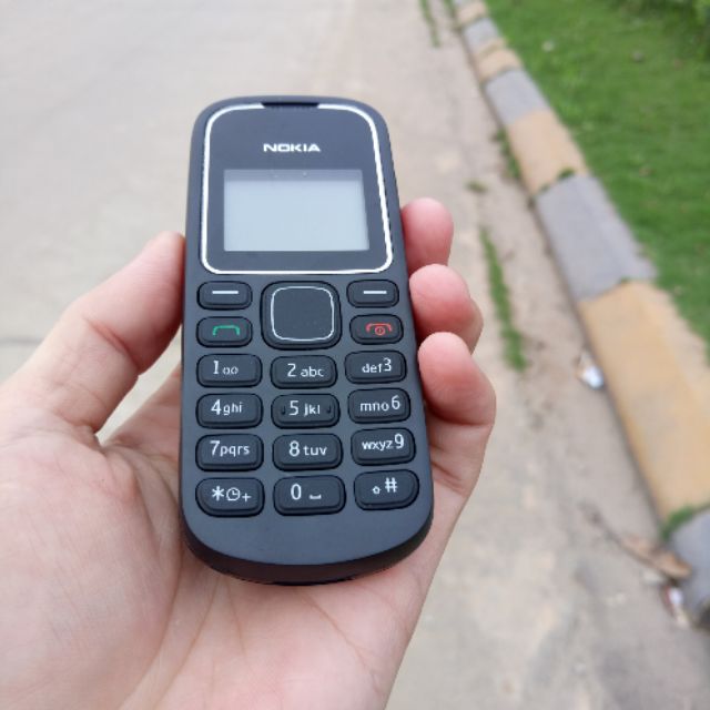 Điện thoại Nokia 1280 vỏ đẹp. Tặng kèm pin sẵn dùng (màu xanh, đen)