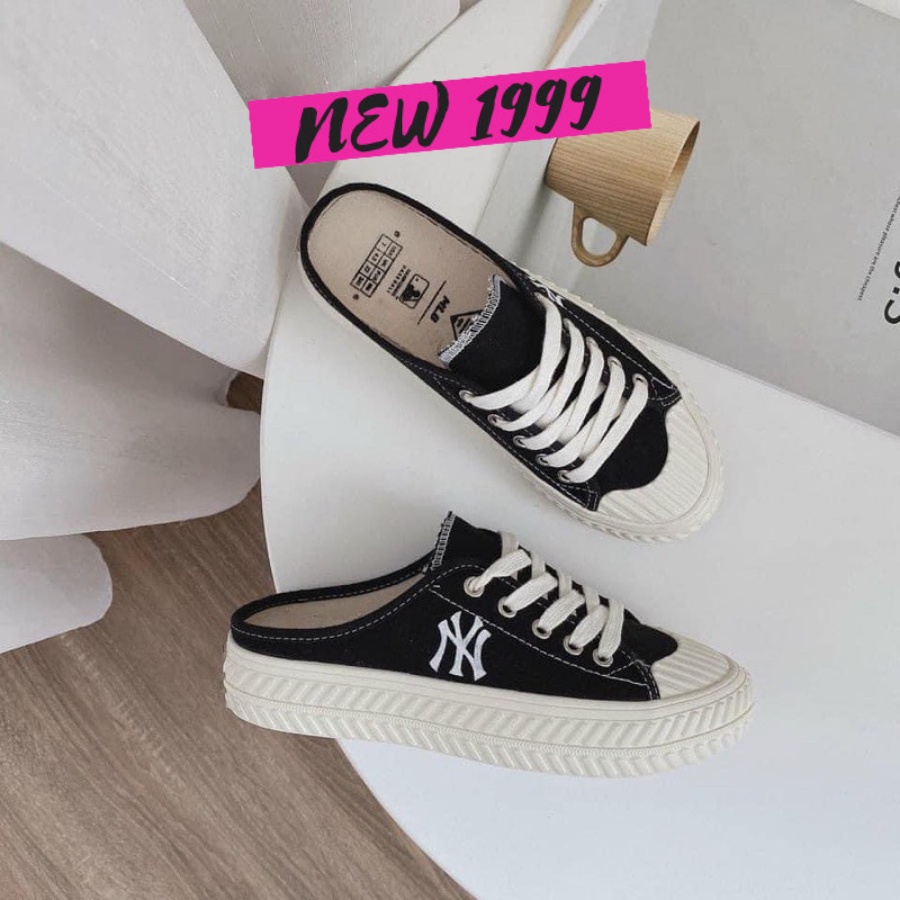Giày sục mlb giày đạp gót ny thể thao nam nữ mẫu mới full size 35-40