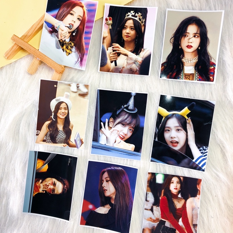 Set 72 ảnh lomo card Jisoo - Black Pink