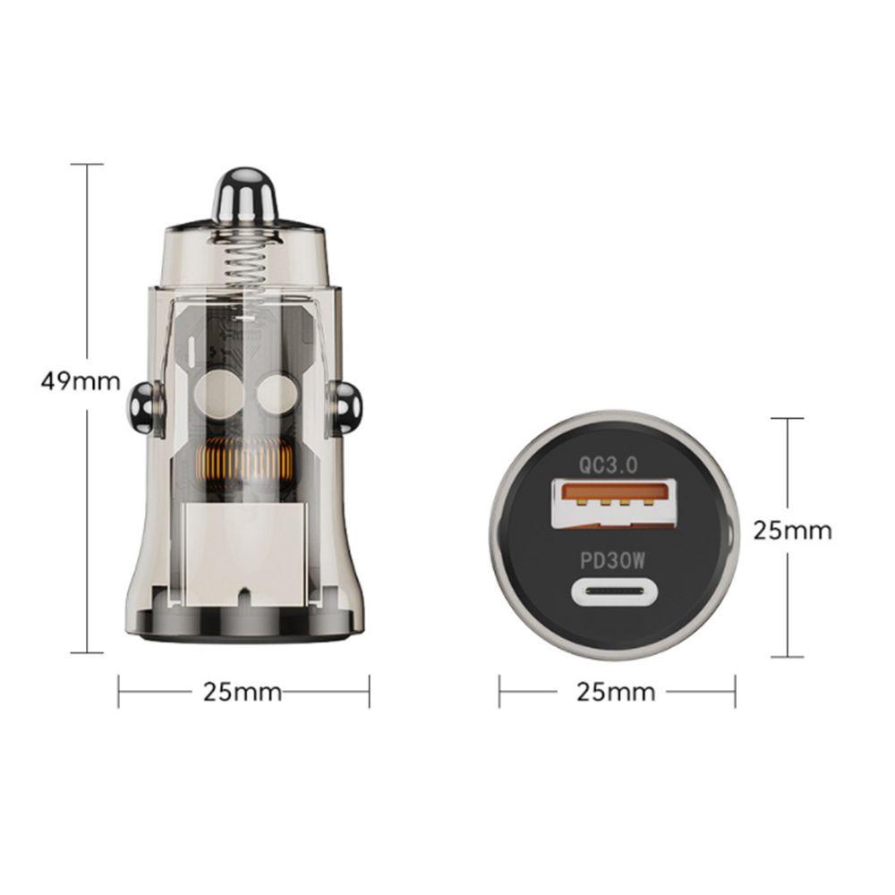 Củ Sạc Nhanh PD USB Cho Xe Hơi
