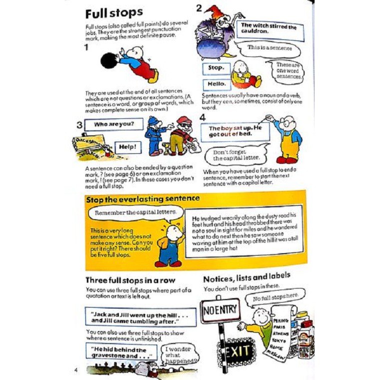 Sách - Anh: Usborne Guide To English Punctuation