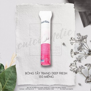 Bông Tẩy Trang Deep Fresh Cotton Pads 150 Miếng