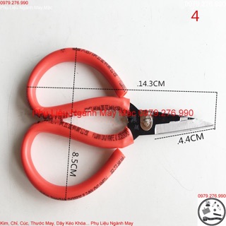 Kéo bổ cơi túi quần