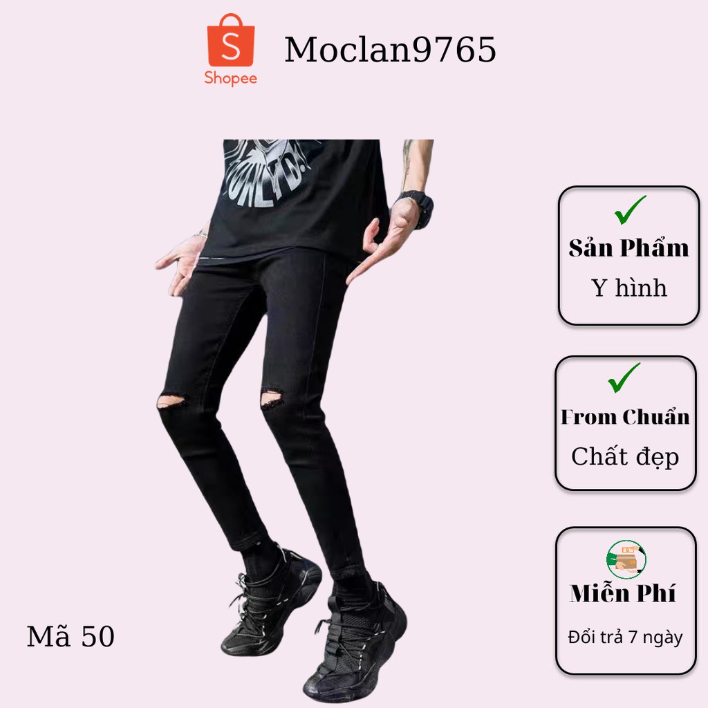 Quần jean nam cao cấp, chất liệu bò ( jean ) mềm mịn, from chuẩn, có nhiều mẫu đi kèm Moclan79