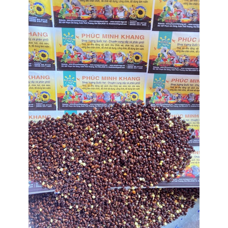 Hạt kê đen,sạch,chất lượng,thức ăn tốt nhất cho chim cảnh và hamter gói 1kg