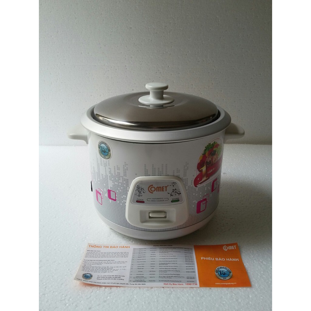 Nồi cơm điện 1.8 lít COMET CM8019 | BigBuy360 - bigbuy360.vn