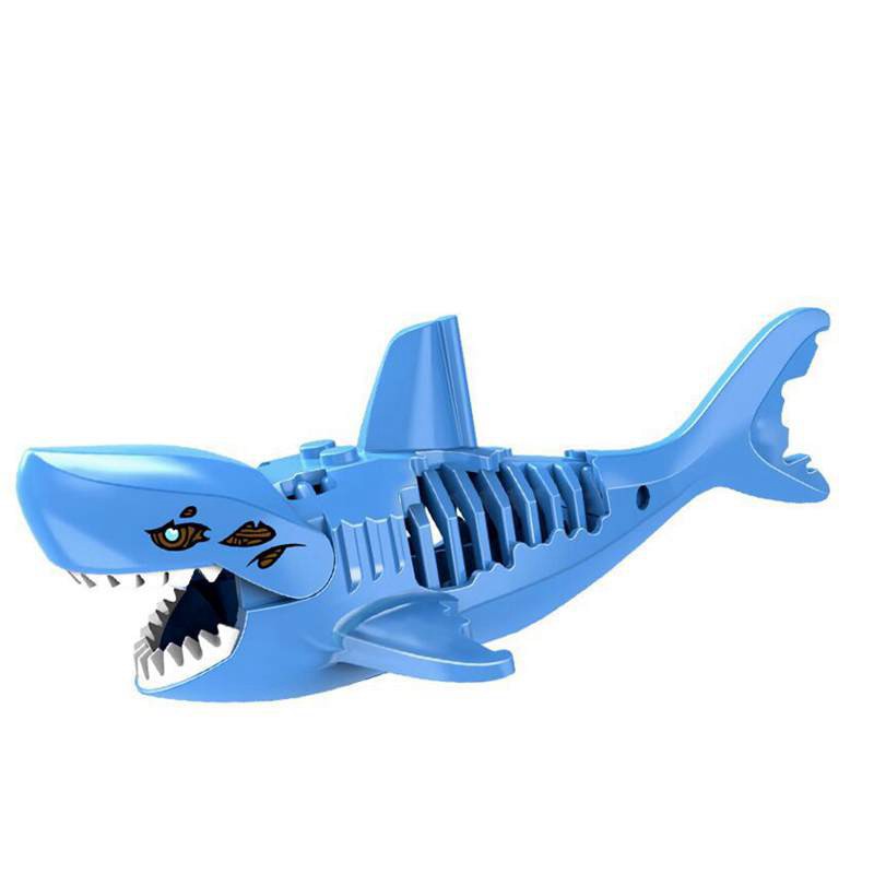Đồ chơi lắp ráp hình cá mập trong phim độc đáo dành cho bé