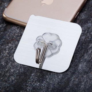 Móc Dán Tường Siêu Dính Phủ Bạc
