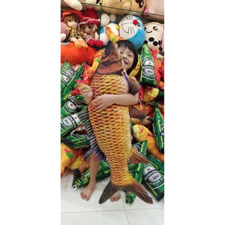 GẤU BÔNG GỐI ÔM CÁ CHÉP - 3D SIZE 60CM - 1M