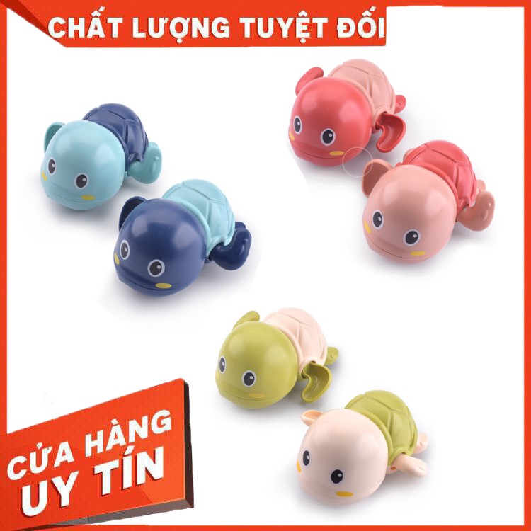 Rùa cót 𝑭𝑹𝑬𝑬𝑺𝑯𝑰𝑷 Đồ chơi dây cót - bé chơi trong nhà tắm