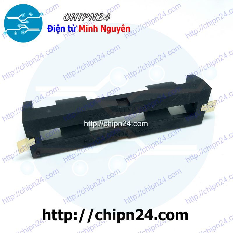 [1 CÁI] (C73) Đế 18650 1 viên hàn mạch