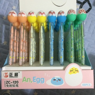 48 cây bút chì đốt hình trứng cảm xúc