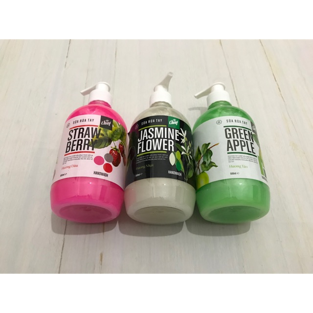 Chai nước rửa tay Chief 500ml (được chọn màu) | BigBuy360 - bigbuy360.vn