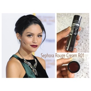 [SALE OFF] Sephora rouge cream R01 đỏ rượu đậm