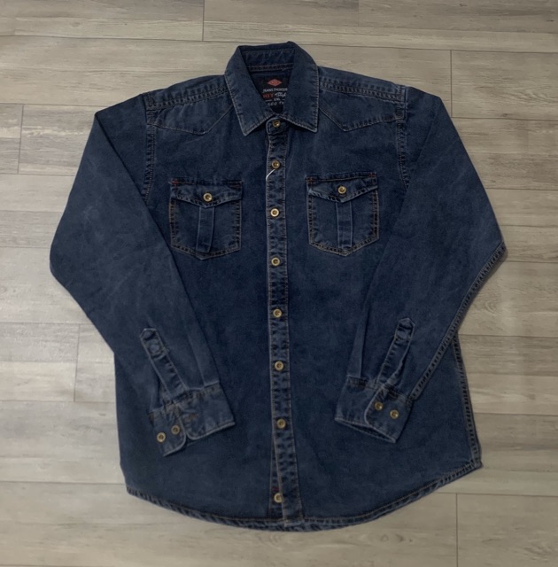 Áo sơ mi + áo khoác jean nam Size L-4XL | BigBuy360 - bigbuy360.vn