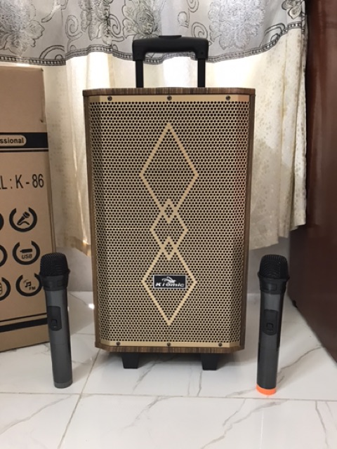 Loa karaok k86 2 mic