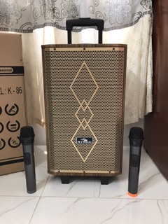 Loa karaok k86 2 mic