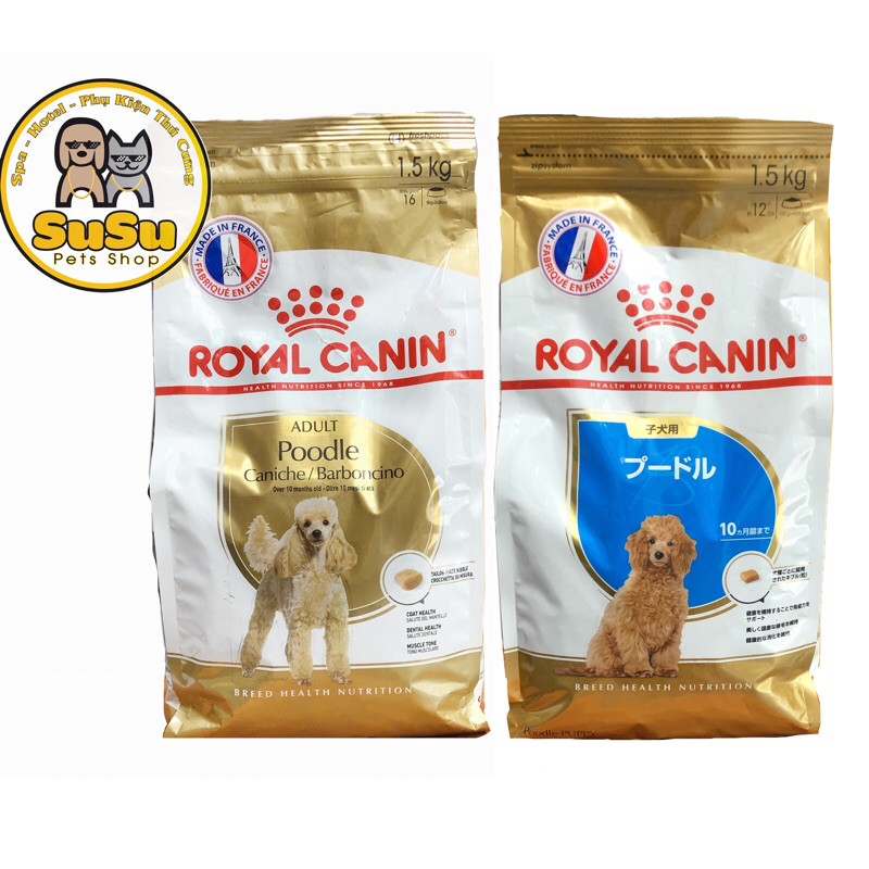 Thức Ăn Hạt Royal Canin Cho Poodle gói 1.5kg
