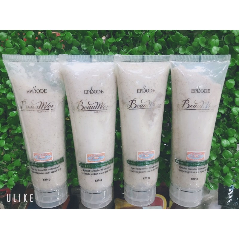 SỮA RỬA MẶT HẠT MƠ EPISODE (120G)