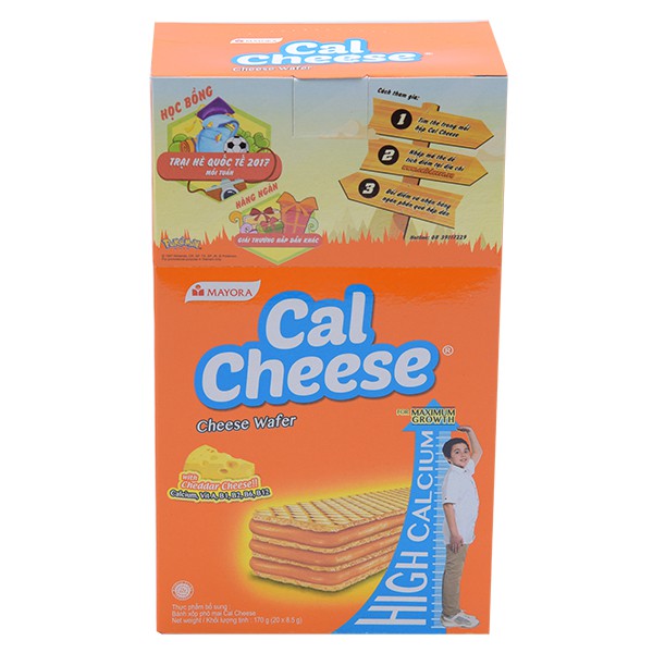 Bánh Xốp Phô Mai Cal Cheese Hộp 170G